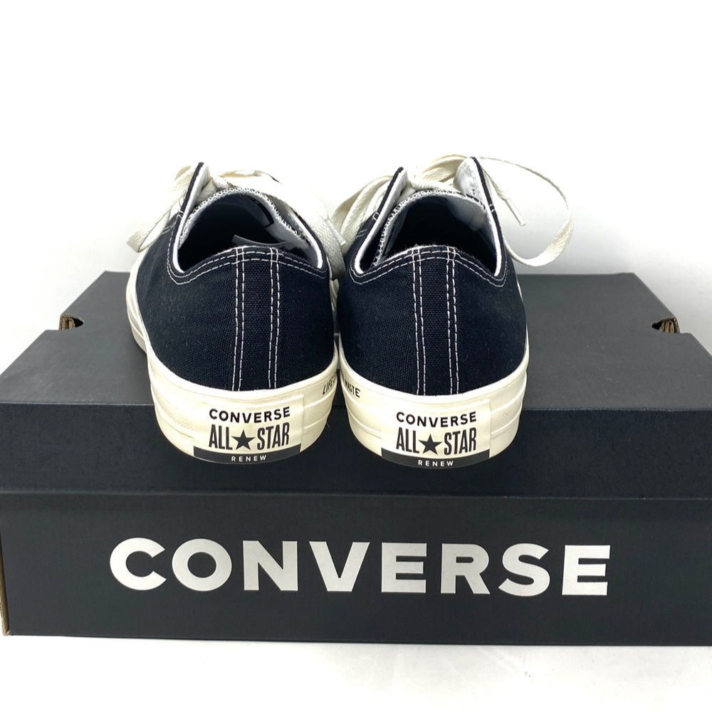 Converse Chuck Taylor Black Shoes Men’s Size Canvas Low Top SB Sneakers 167250C - Picture 7 of 11